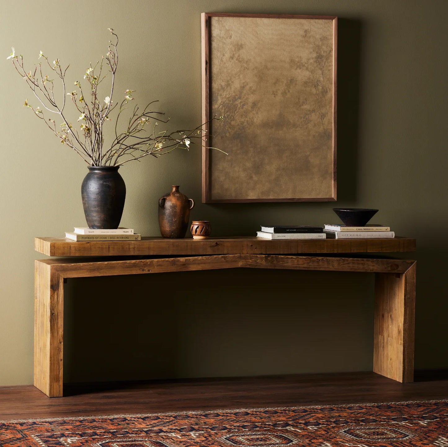 Matthes Console Table - Sierra Rustic Natural