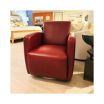 Swivel Glider Leather Chair - Elran (B0102)