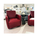 Swivel Glider Leather Chair - Elran (B0102)