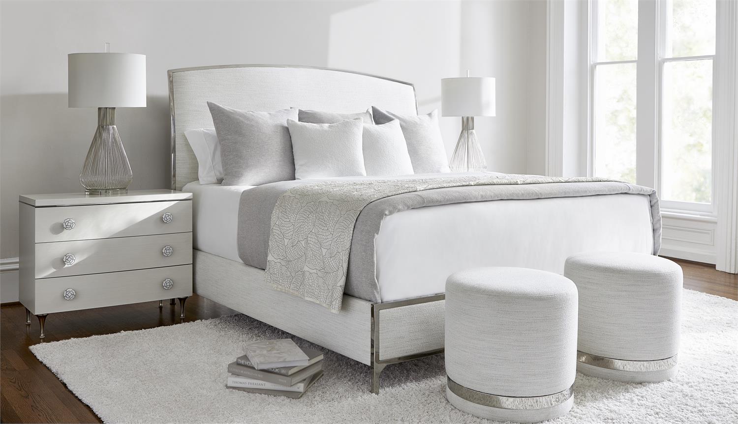 Silhouette Panel Bed