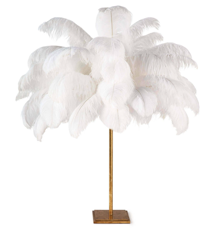 Josephine Feather Table Lamp