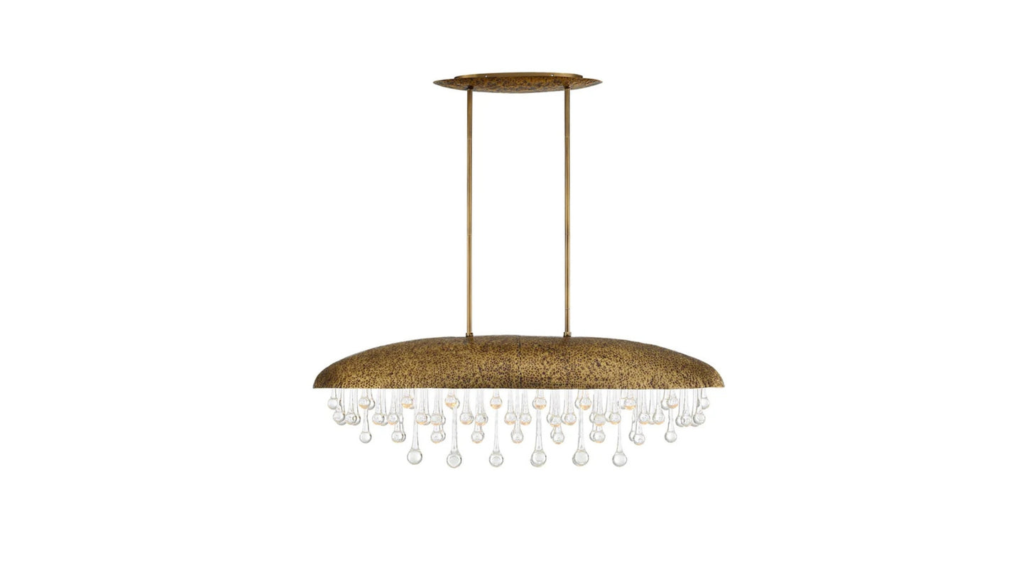 Downpour, 10 Lt Pendant - Oval