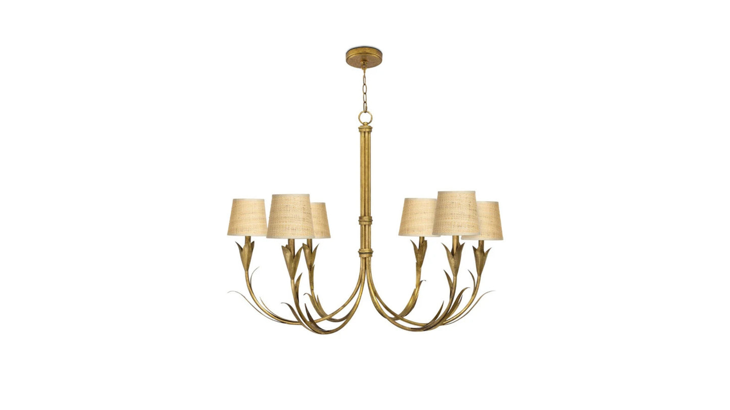 River Reed Chandelier