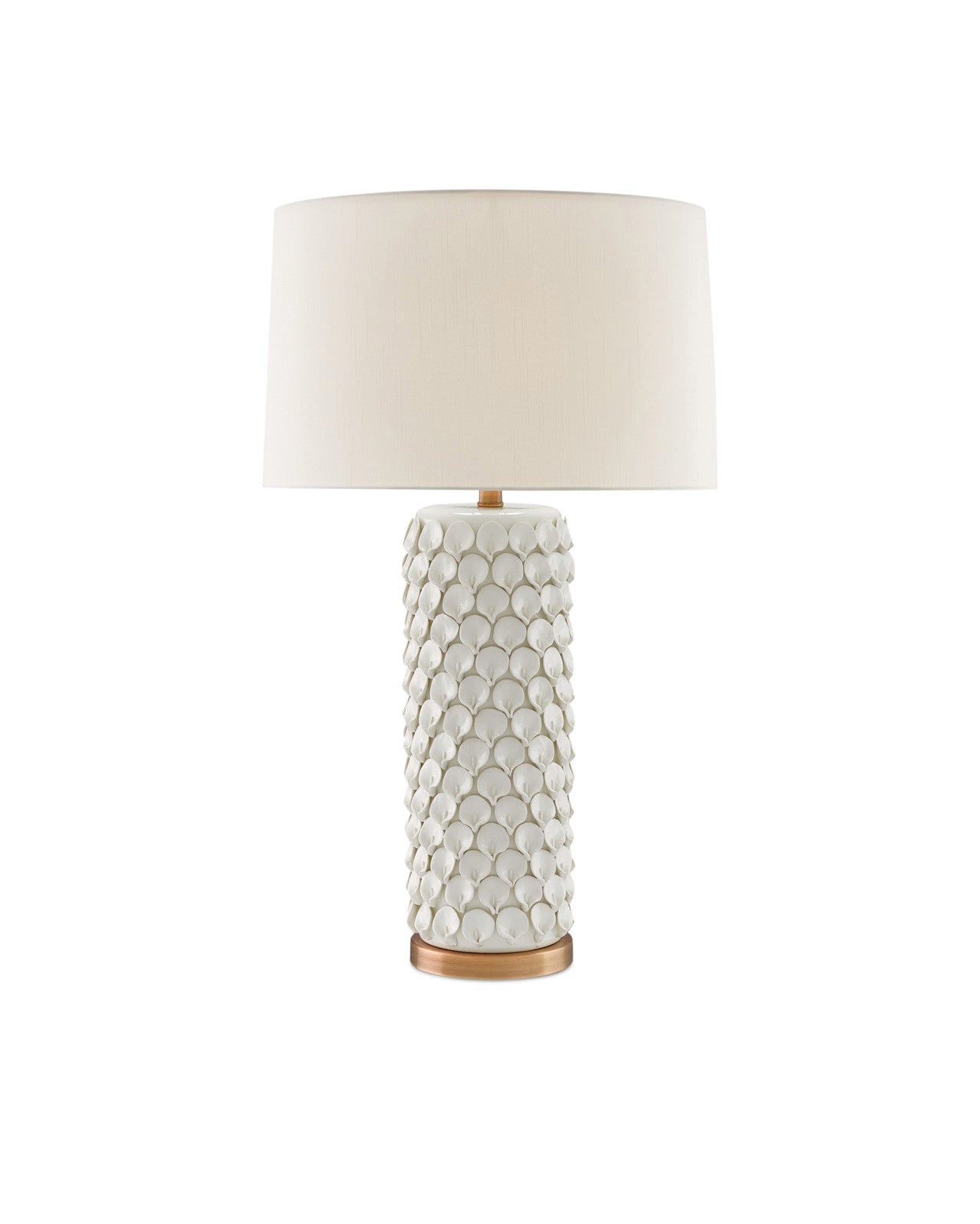 Calla Lily White Table Lamp