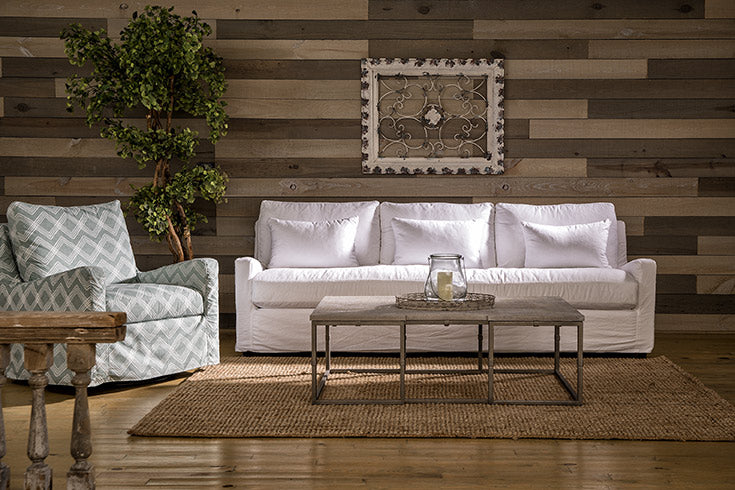 Banner Of White Sofa Set