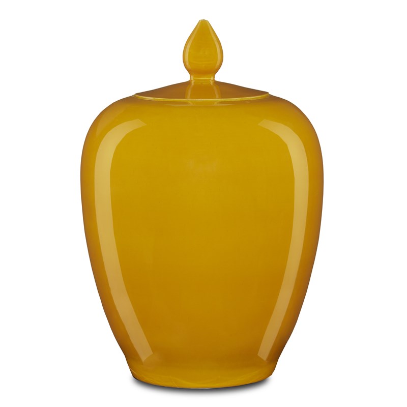 Imperial Yellow Ginger Jar