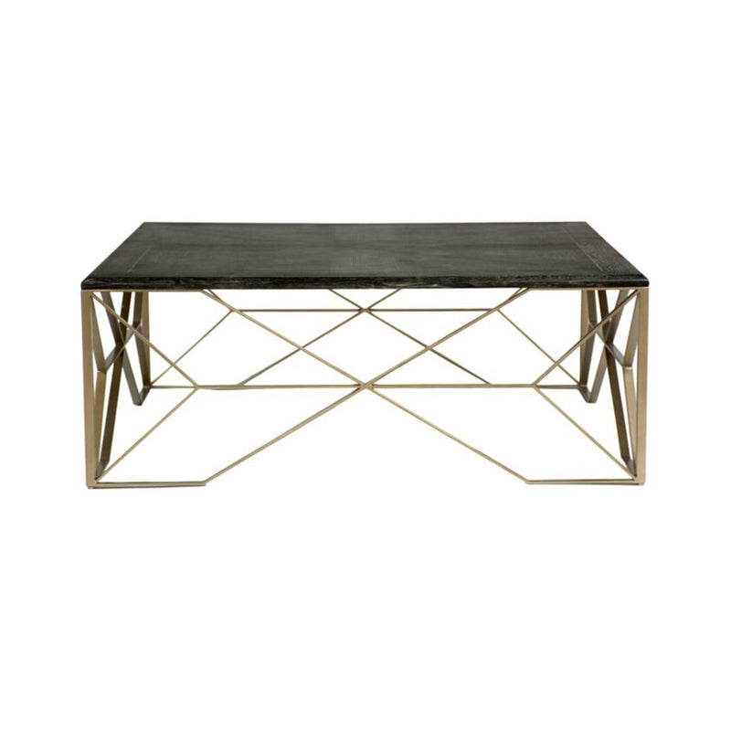 Theodore Coffee Table-Cerused Dark Grey