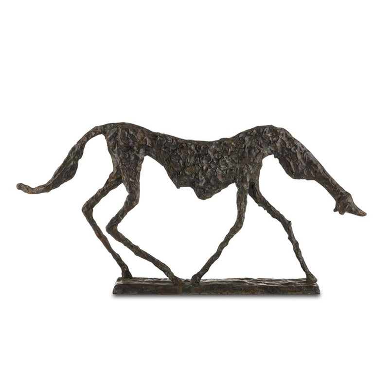 Dog of the Moon Bronze