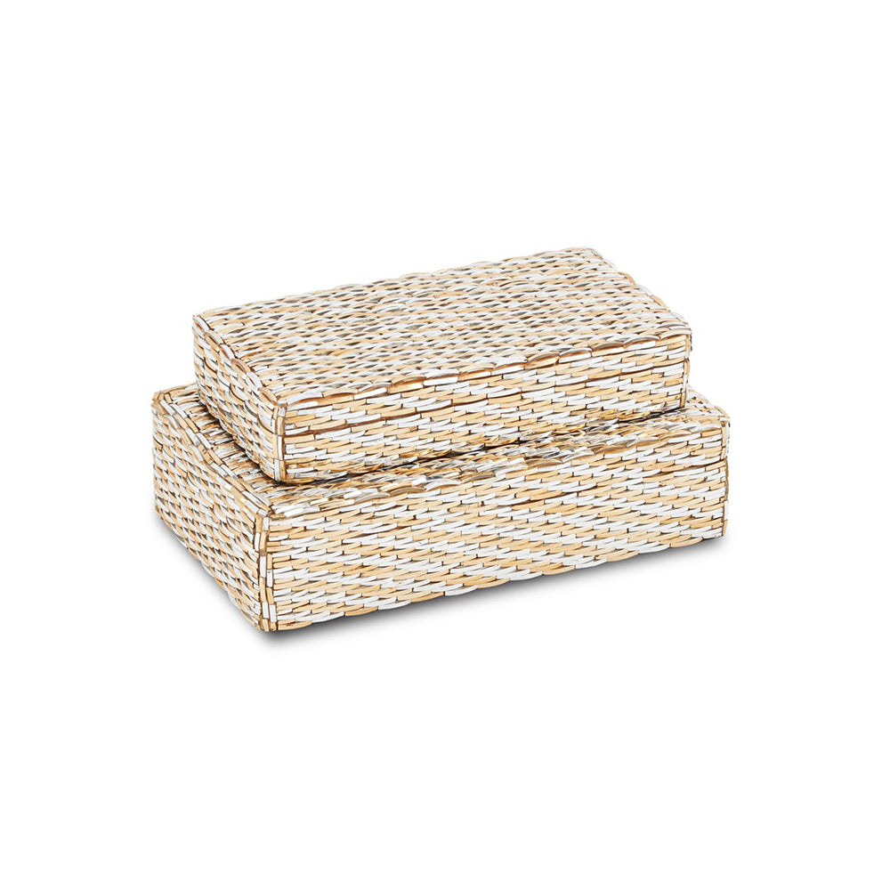Glimmer Gold & Silver Box Set of 2