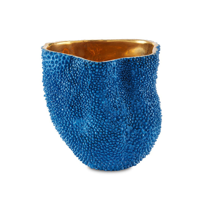 Jackfruit Medium Cobalt Blue Vase
