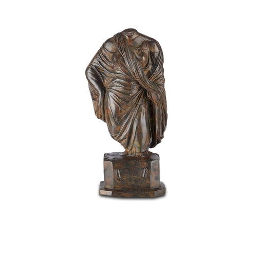 Greek Female Torso Bronze