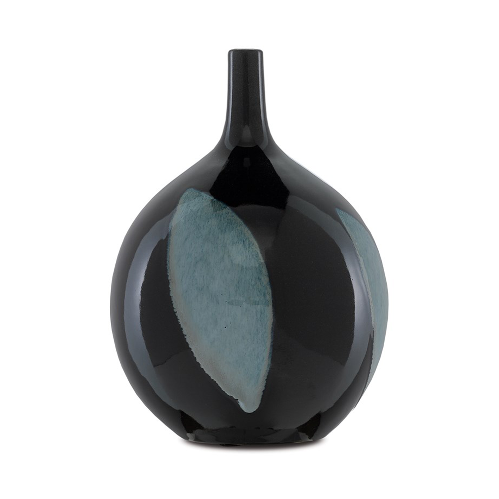 Let Us Twist The Glass Round Vase