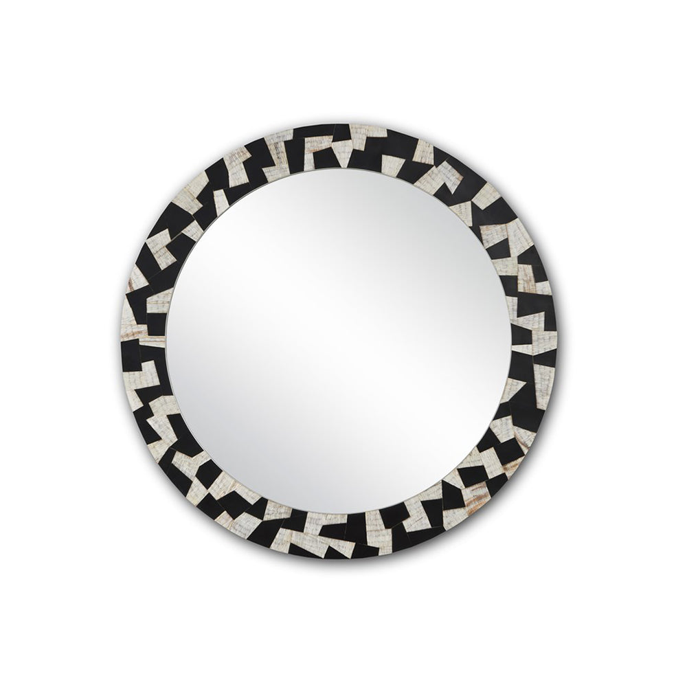 Bindu Round Mirror