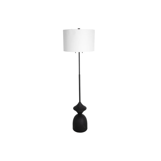 Charta Floor Lamp-Black