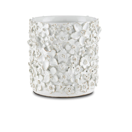 Jessamine White Small Cachepot